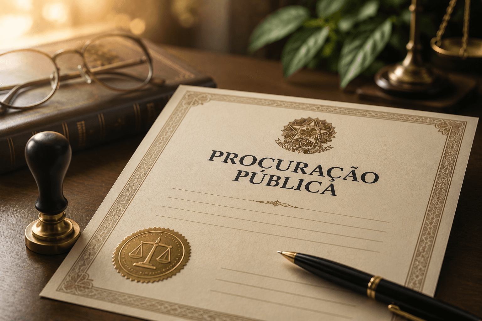 Quais documentos são necessários para fazer uma procuração pública?