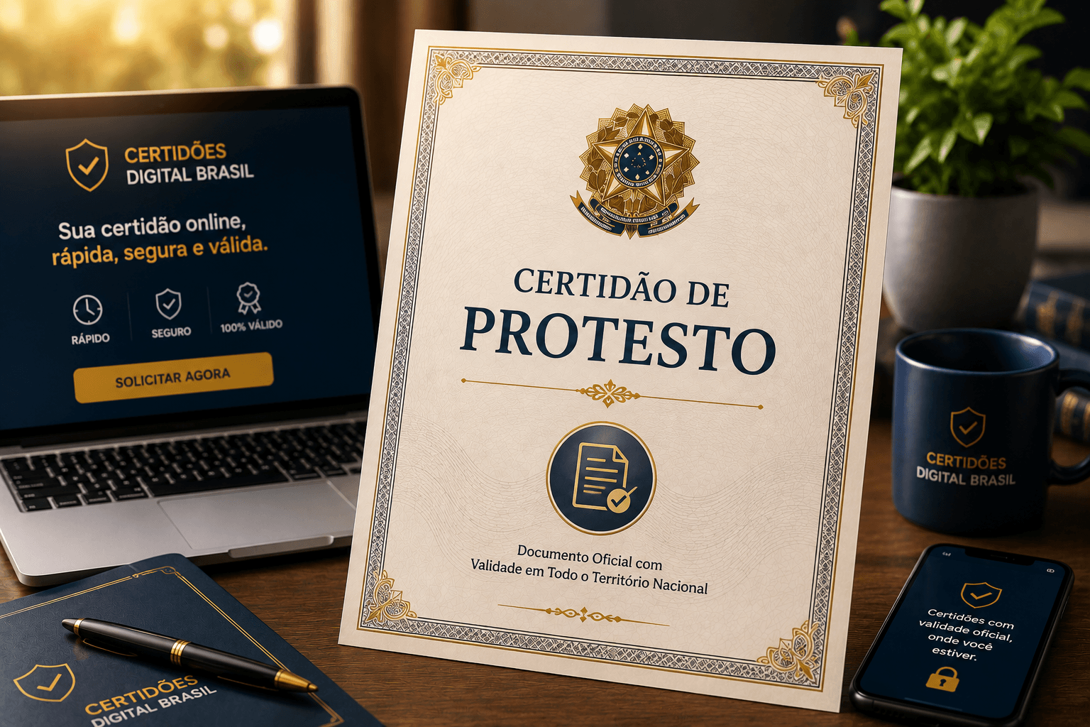 Certidão de Protesto: como solicitar corretamente e por que escolher a Certidões Digital Brasil