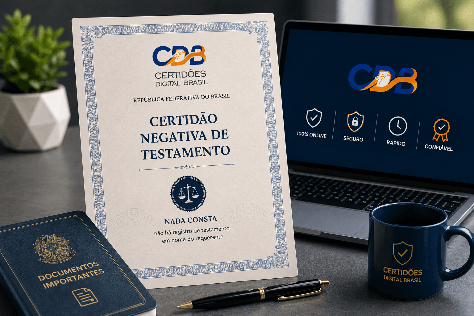 Certidão Negativa de Testamento: como tirar online, valor, prazo e onde solicitar com segurança