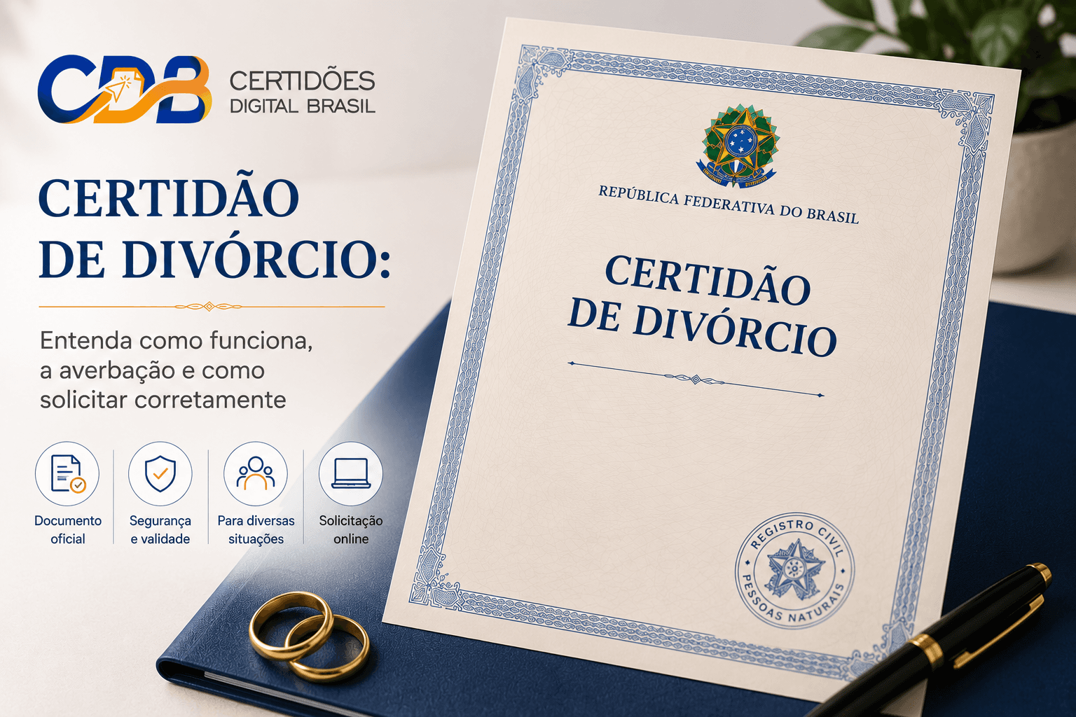 Certidão de Divórcio: entenda como funciona, a averbação e como solicitar corretamente